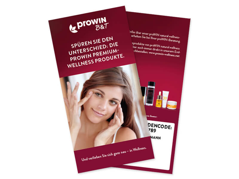 proWIN Premium Flyer Wellness